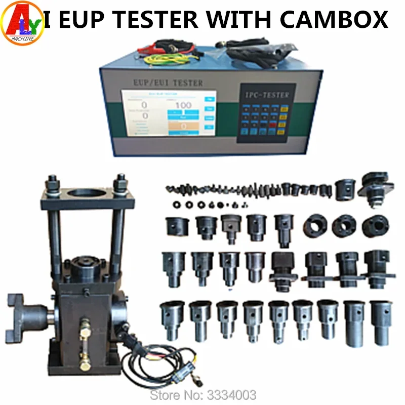 EUI/EUP Tester with Cambox and Camshaft,  4 Camshafts  23 Adapters