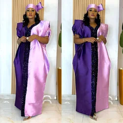 African Dresses for Women Traditional Africa Clothing Dashiki Ankara Outfits Gown Abayas Robe Muslim Kaftan Maxi Long Dress 2024