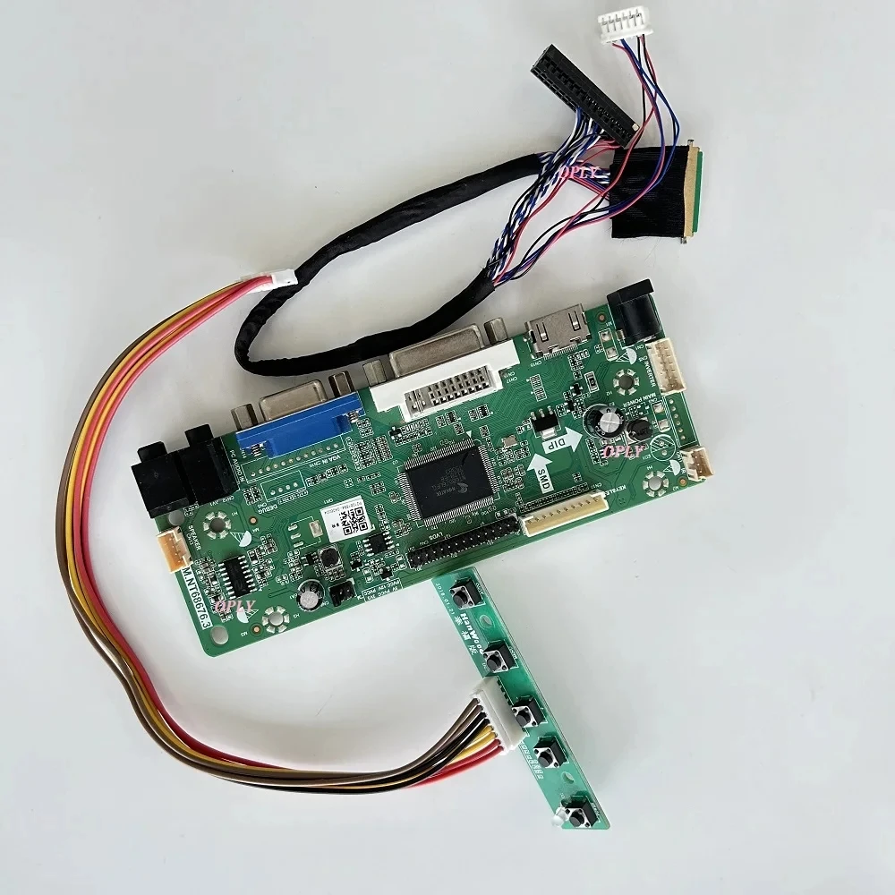 

Комплект для LTM200KT13/0/2 20 "1600x900 VGA Дисплей M.NT68676 Плата контроллера HDMI-совместимый экран Панель монитора LVDS LED Audio