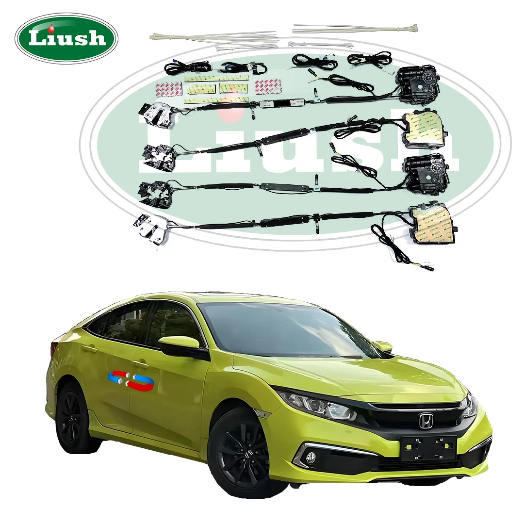 

Factory Price Aftermarket Power Electric Automatic Suction Door System Retrofit Kits For Honda Civic Car Door Magnet Soft Close