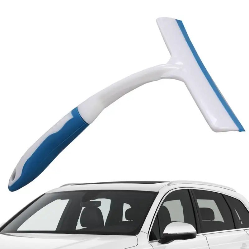 Car Windshield Squeegee Small Rubber T-Shaped Car Brushes Multi-Purpose Window Cleaning Scrubber Automotive Exterior Accessories