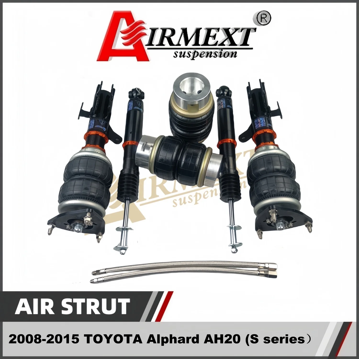 For TOYOTA ALPHARD AH20 (2007~2014 )/air strut pack Air suspension kit /coilover air spring/Auto part air spring/pneumatic