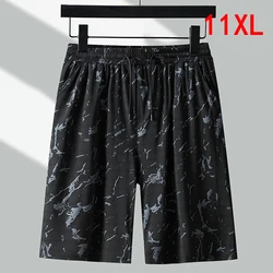 Pantalones cortos de verano para hombre, Shorts informales a la moda, talla grande 10XL, 11XL