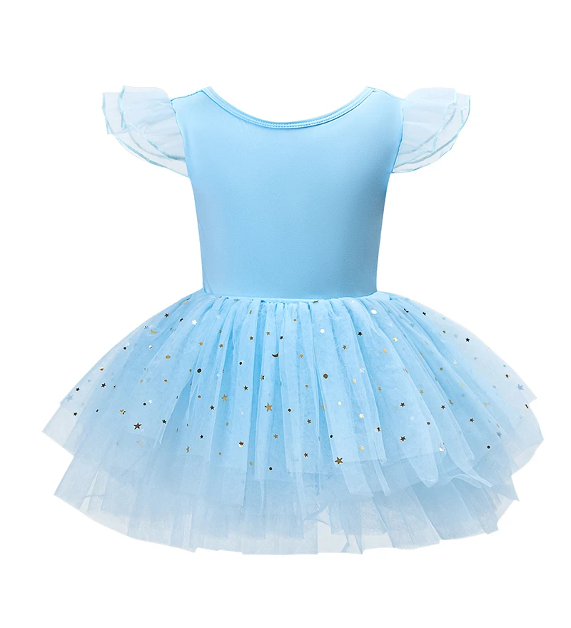 New Girl Ballet TuTu Dress Fashion Professional Kids Dancing Party Dress Performance Costume Princess Wedding Dress 2-8 Ys L485