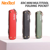 NexTool EDC Mini Multi-function Folding Tool Screwdriver Folding Knife Folding Scissors Mobile Phone Repair Outdoor Camping Tool