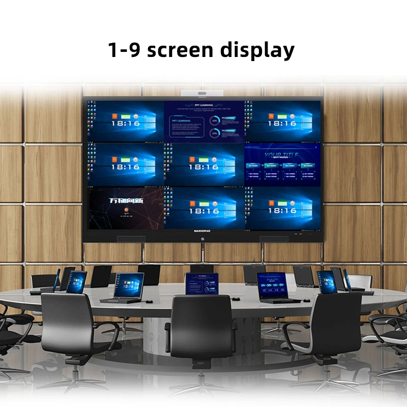 Решения для видеоконференций, беспроводное устройство для удаленного обмена информацией о сетях для переговоров, совместная система презентаций 4K