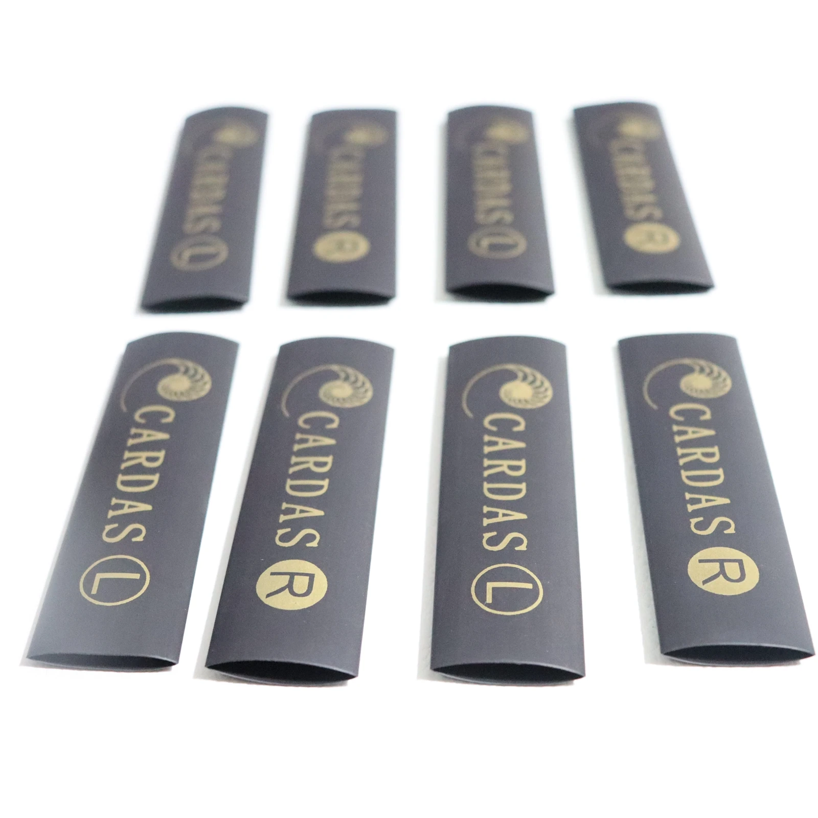 새로운 CARDAS 로고 라벨 for7-15mm 와이어 직경 절연 열 수축 튜브 DIY 오디오 케이블 스피커 와이어 L/R 수축 튜브 라인 파이프