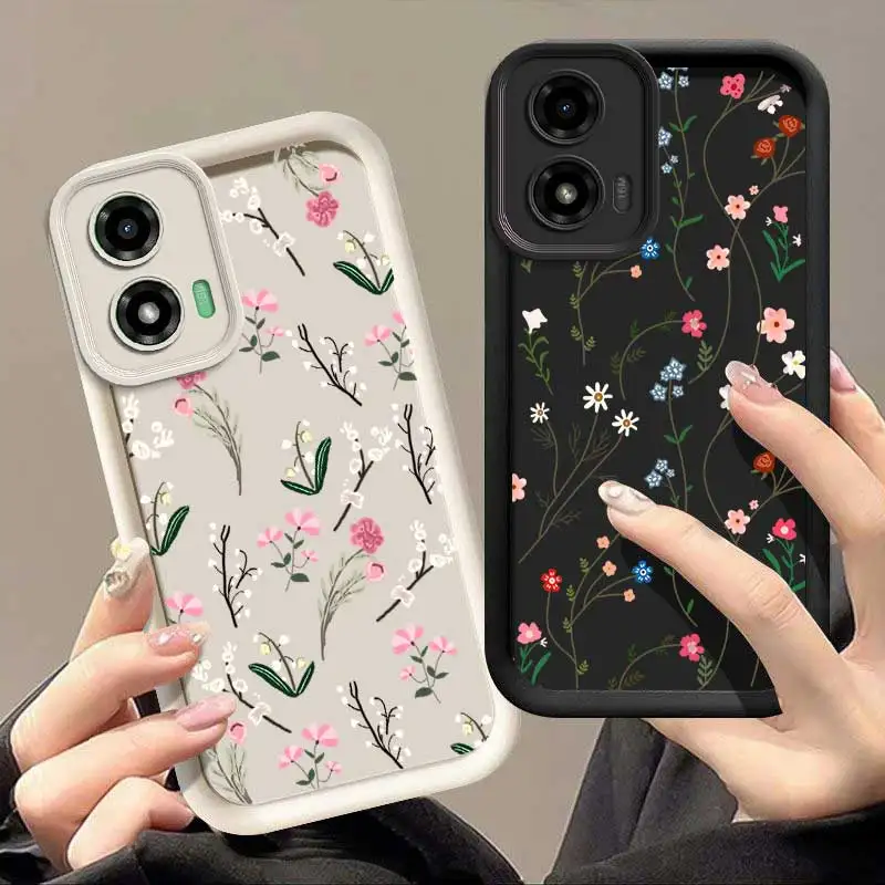 G04S Countryside Blooms Sky Eye Ladder Phone Case For Motorola Moto G04S Cover