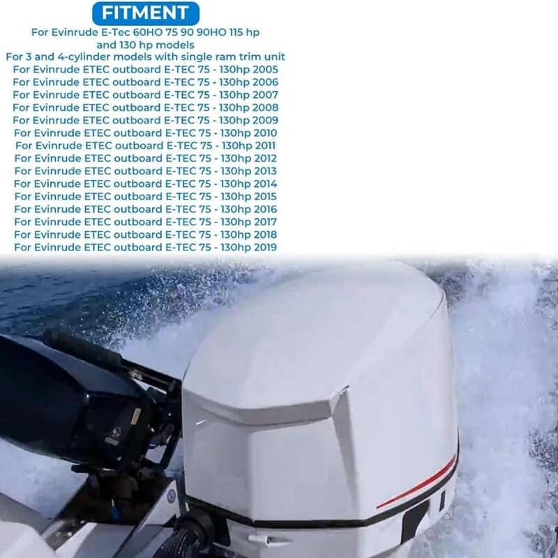 Super Sale Trim Piston Repair Seal Kit with Wrench for Evinrude E-Tec 60HO 75 90 90HO 115hp 130hp 5008985 352932 5008773