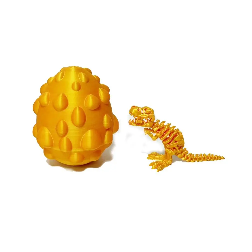 3D Printed Little Dinosaur with Egg Dinosaur NeaYear Fidget Toy Gifts for Adults Easter Basket Stuffers