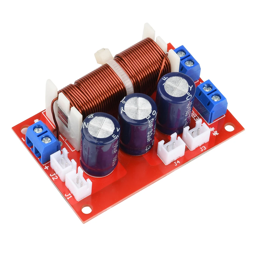 Modulo filtri crossover a 2 vie da 400 W Effetto di miglioramento regolabile ad alta e bassa frequenza Saldatura gratuita per altoparlanti Audio