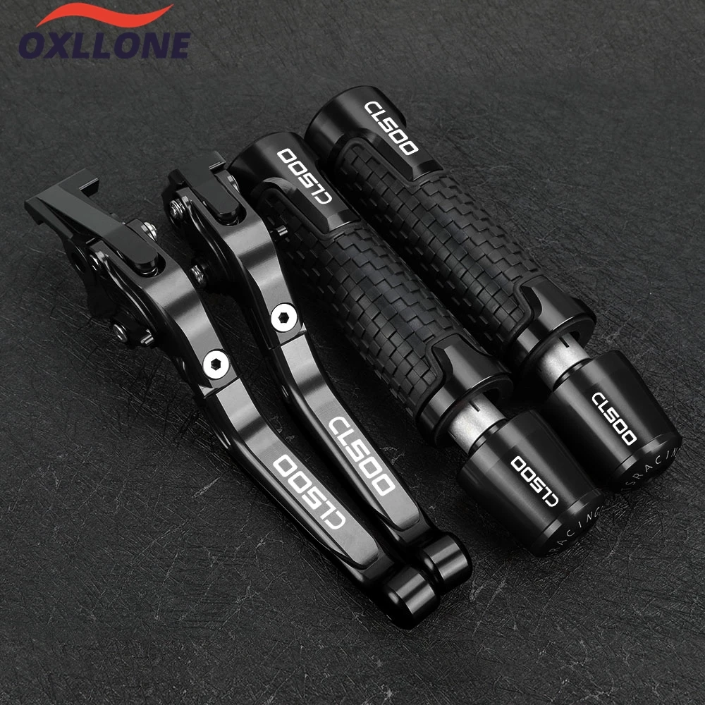 

For HONDA CL300 CL500 CL 500 2022 -2024 2025 Adjustable Brake Clutch Levers Handlebar Grips Handle Ends Motorcycle Accessories