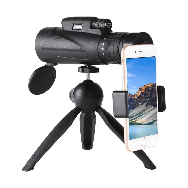 Imagem -03 - Zoom hd Poderoso Telescópio Bak4 Totalmente Revestido Portátil Monocular para Caça Esportes Acampamento ao ar Livre Viagem Observação de Pássaros 1030x50