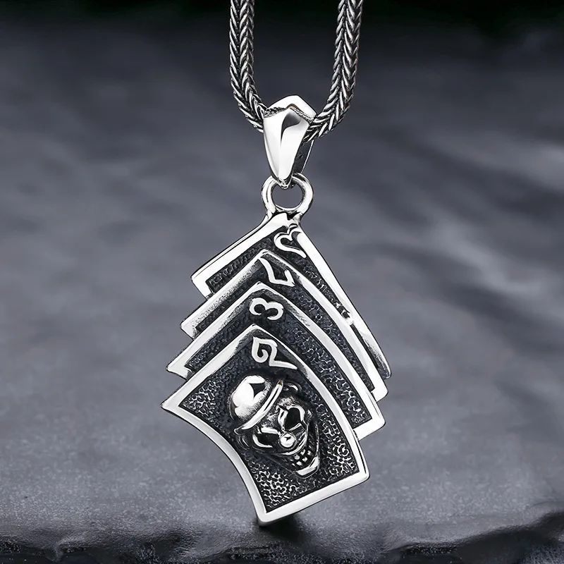 wholesale-925-sterling-silver-pendant-men's-skeleton-poker-card-necklace-hang-tag-thai-silver-retro-vintage-vintage-vintage-p