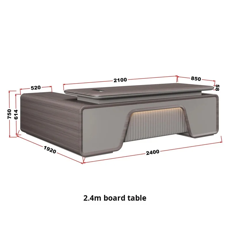 custom.Desk Office Luxury Ceo Office Desk Table High-end Quality Executive Table Modern Large Computer Table