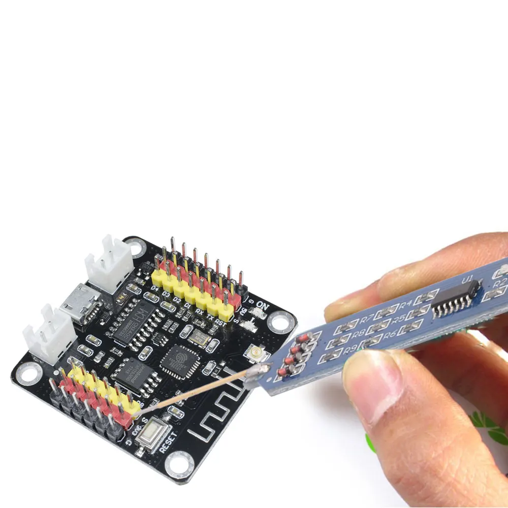 5V 3.3V Logic Tester Pen High Low Level Tester Digital Circuit Debugger Logic Pulser Analyzer Detecting Probe W/ Dupont Line