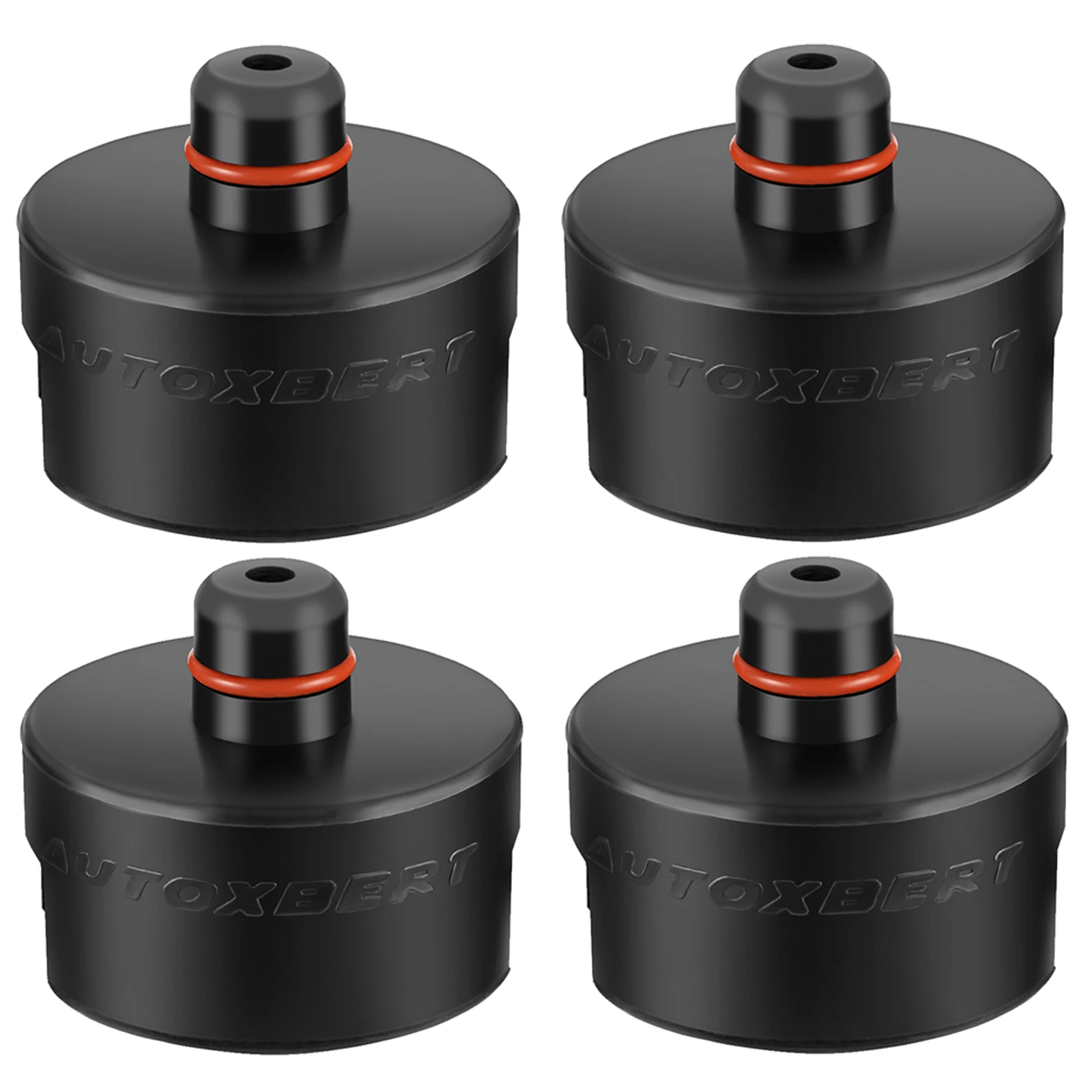 4x Voor Tesla Model 3 Y S X Auto Lifting Jack & Jack Stand Adapter Rubber Batterij Chassis Bescherming Zwart voor Lifting Ondersteuning