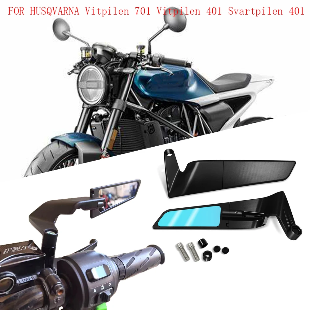 

For HUSQVARNA Vitpilen 701 Vitpilen 401 Svartpilen 401 motorcycle accessories rearview mirror wind wing side rear view reversing