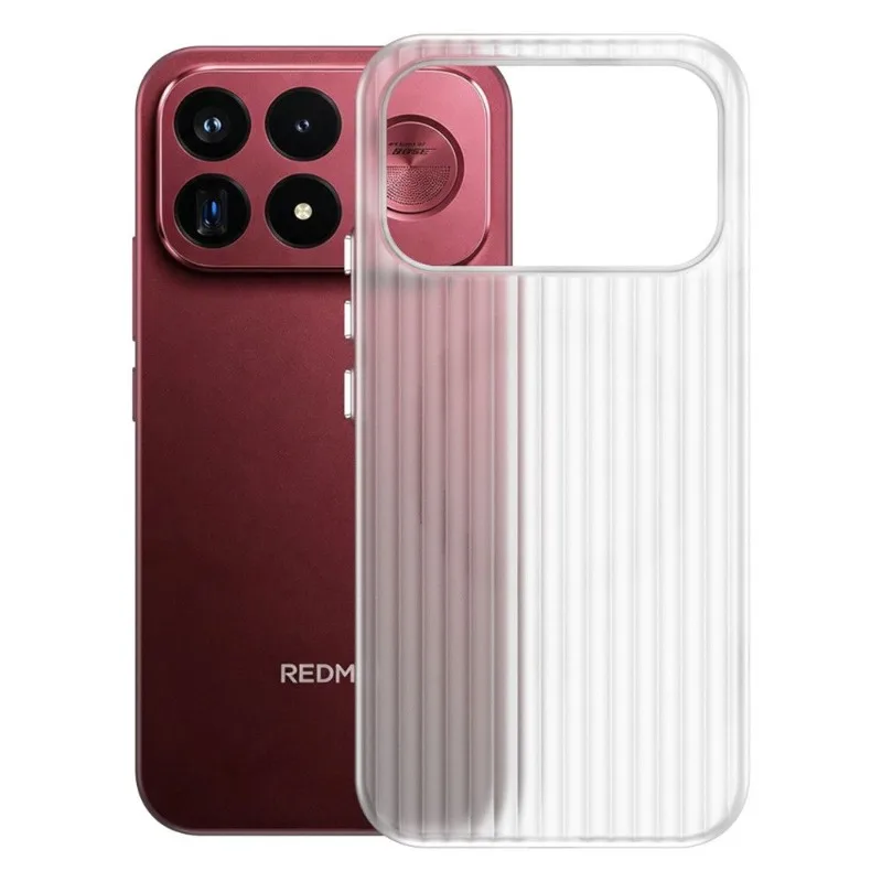 Coque de téléphone à motif rayé ondulé, pour Redmi K100 Pro Max K100ProMax, protection de l'appareil photo, antichoc, Coque arrière mate