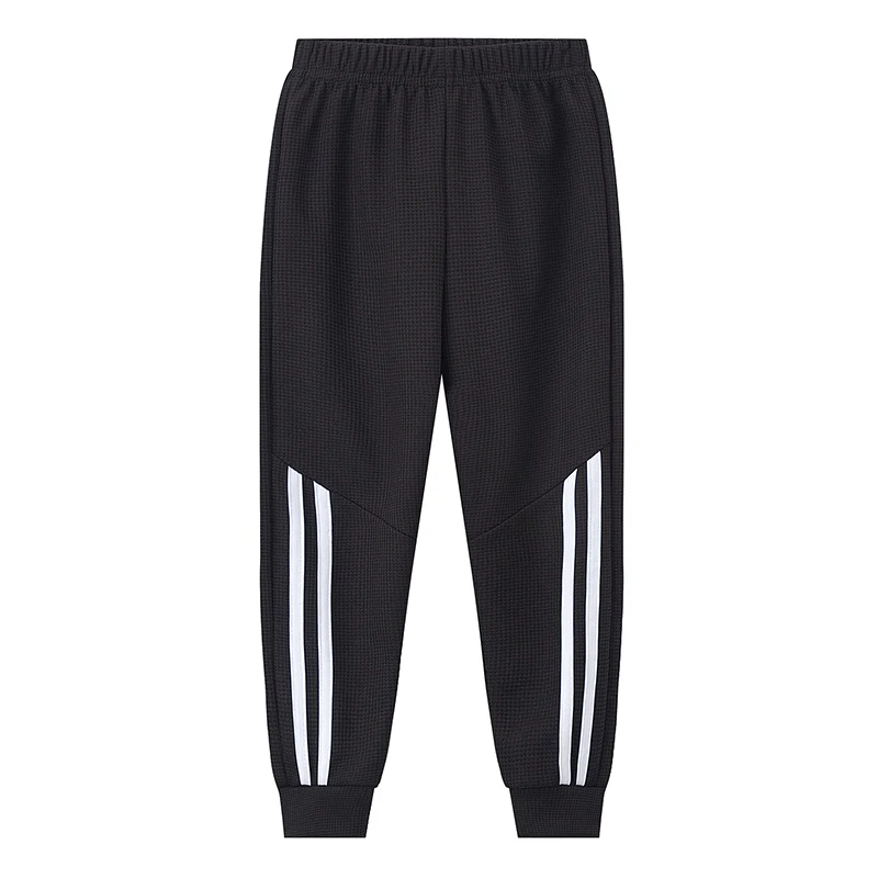 1/3 pezzi pantaloni sportivi in tinta unita waffle per bambini ragazzi pantaloni casual Joker Harun pantaloni da corsa in vita elastica pantaloni moda per ragazze