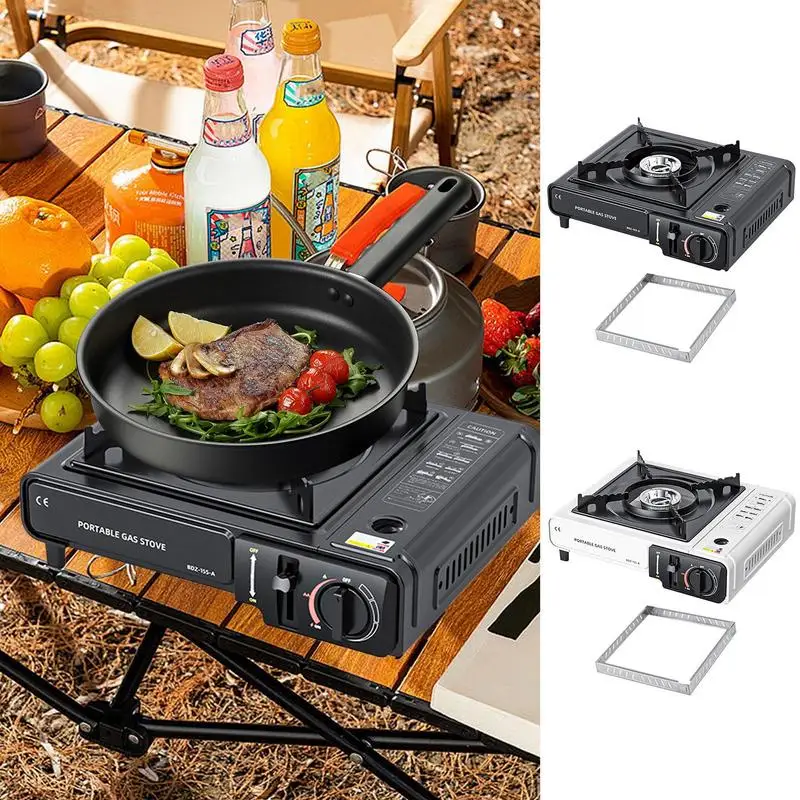 Portable Cassette Stove Cassette Cooking Stove For Camping High Performance Windproof Precise Heat Control Outdoor Cooking Camp