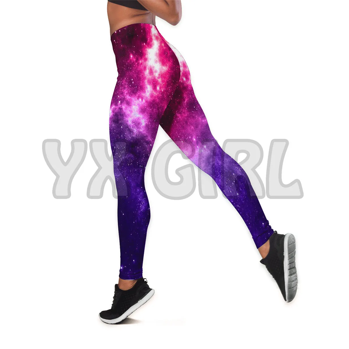 Bản Địa Lông Vũ 3D In Hình Bể + Quần Legging Combo Bộ Trang Phục Tập Yoga Quần Legging Nữ