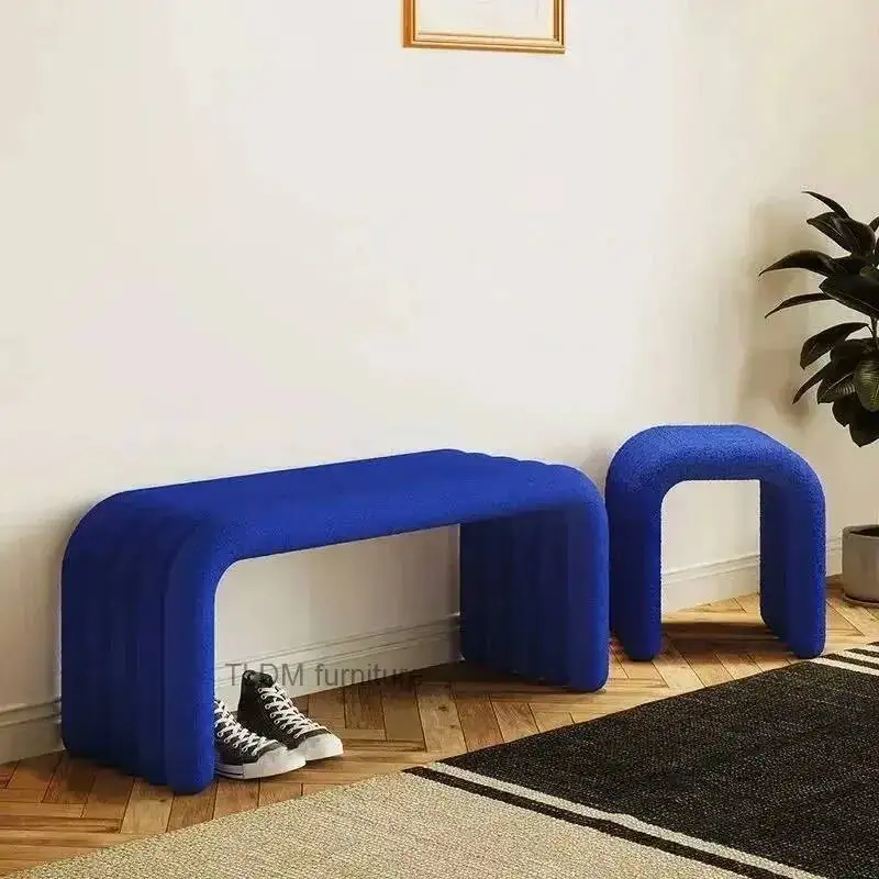 

Современная обувь для гостиной, креативный табурет для пеленания, табурет для спальни, роскошный дизайн, табурет в скандинавском стиле, напольный диван, скамейка, пуф, мебель Y