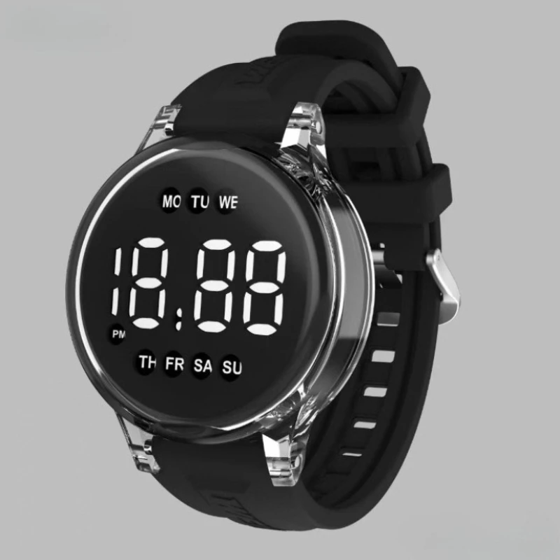 Waterproof Luminous Electronic Bracelets Multi Functional LED Watchband Men Women Student Sports Bracelet Fashion Jewelry Gift