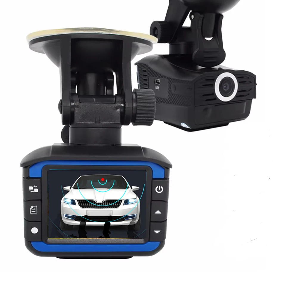 2026 Auto Dashcam VGR3-Plush DVR Videocamera Detectie Recorder Full HD 1080P Anti-Laser Mobiel voor Snelweg Stad Weg