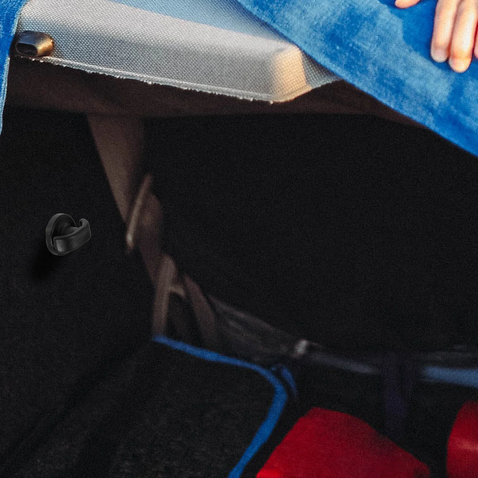 

4pcs Luggage Net For Car Durable Plastic For Bags Car Trunk Organizer Hook Cargo Net Attachment Trunk Storage Hook