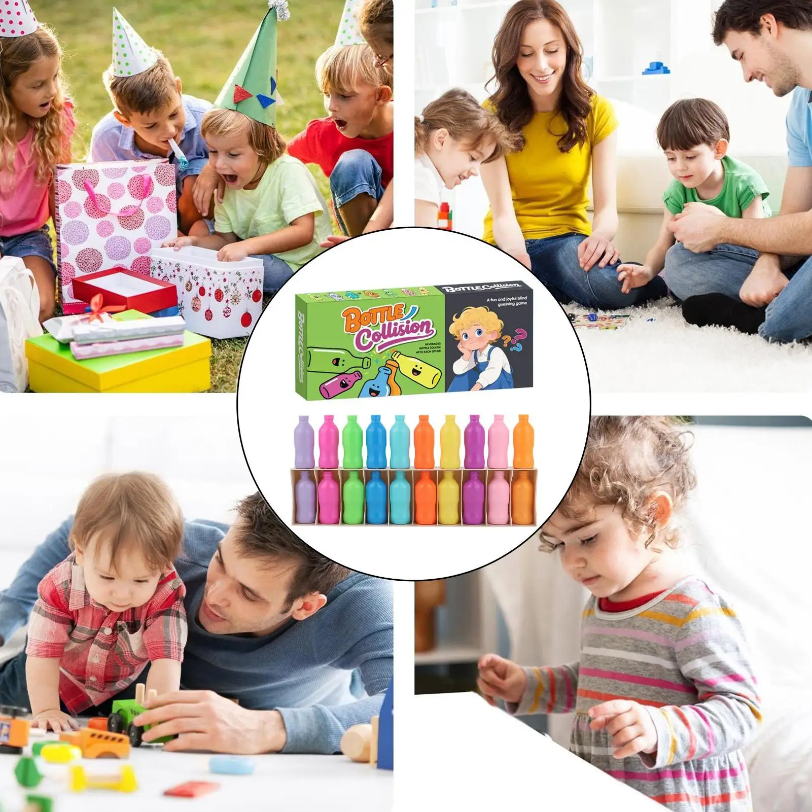 子供ドリンクトゥドリンク色選別カップカラーマッチングゲーム分類モンテッソーリ早期教育論理的思考パズルおもちゃ