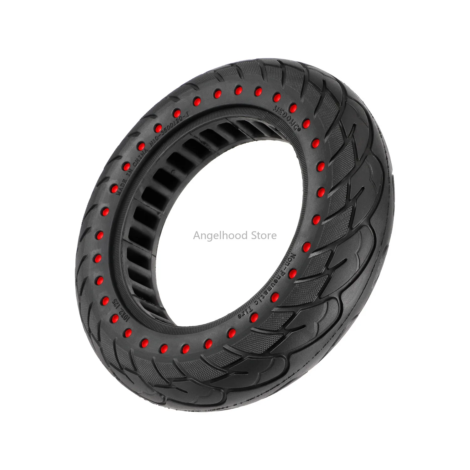 

10*2,125 твердая резиновая шина для электрического скутера M365, 36 мм, демпфирующий слот для карт, запасные части для замены твердых шин