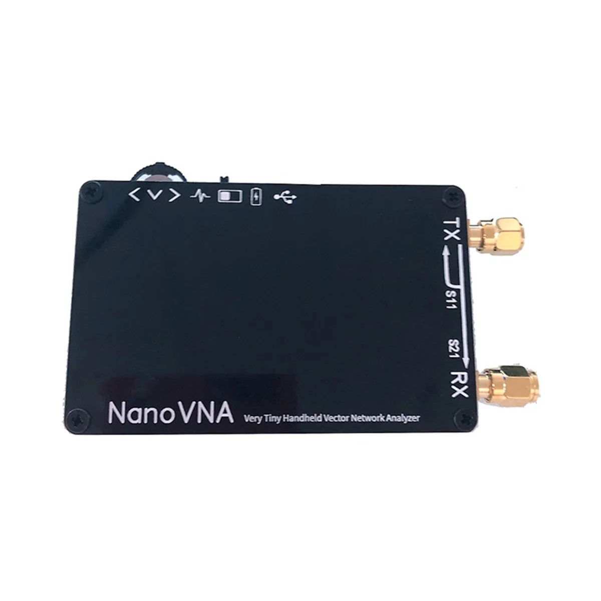 Analisador de rede vetorial NanoVNA, LCD, HF, VHF, UHF, UV, 50KHz-900MHz, analisador de antena, bateria embutida, 2,8"