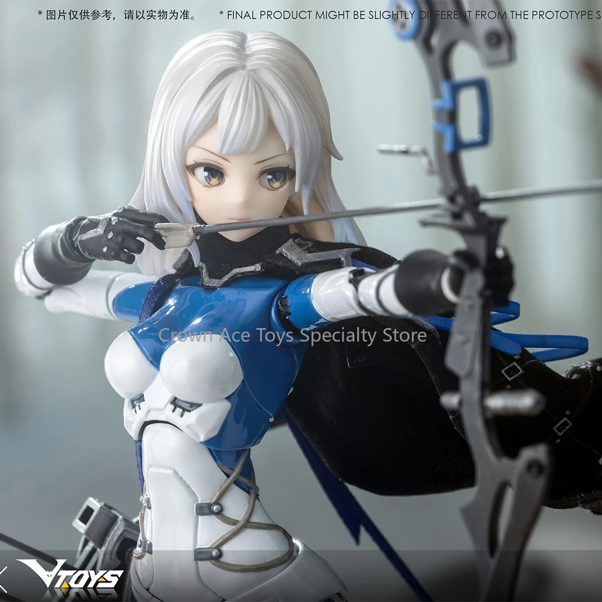 Romankey X VTOYS 1/12 Scale Mobile Machine Girl Shooter Muse 6'' Full Set Female Action Figure Doll Trendy Toy Collectible Gift