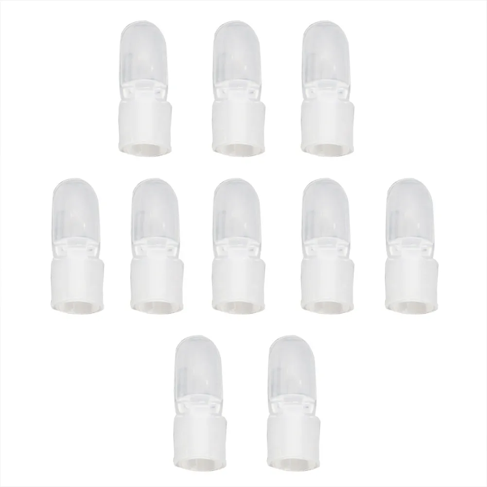 

10Pcs Nail Armor Transparent Polish Shield Clips Manicure Cover Tools for Nail Art DIY Manicure Cover Polish Shield Protector