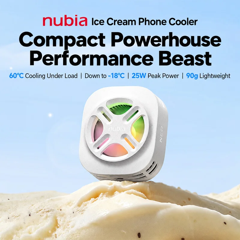 raffreddatore-per-telefono-nubia-ice-cream-cooler-bianco-vaniglia-sottile-a-semiconduttore-per-e-sports-gaming-e-live-streaming-dissipazione-del-calore