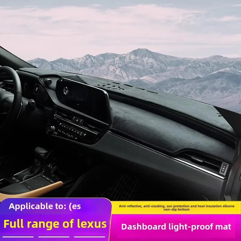 

Для Lexus ES ES200 2018-2021 2022-2024 Защитная накладка на приборную панель автомобиля, солнцезащитный козырек, теплоизоляция, избегайте света, накладка, коврики для приборной панели