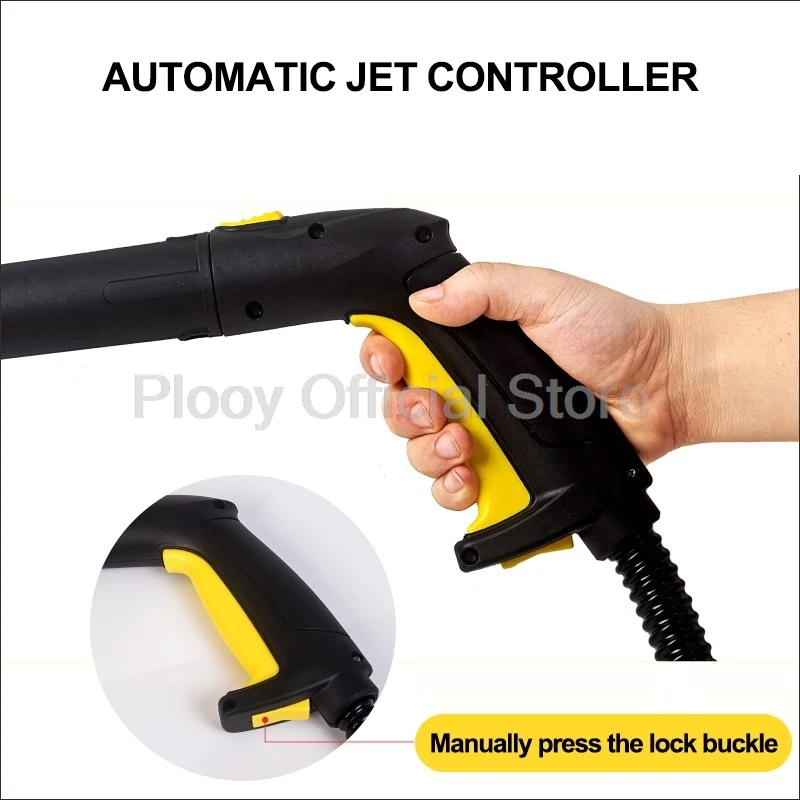 220V Steam Cleaner 2000W High Pressure and Temperature Handhled Portable Car Washer Machine for Home Kitchen Bathroom Cleaning