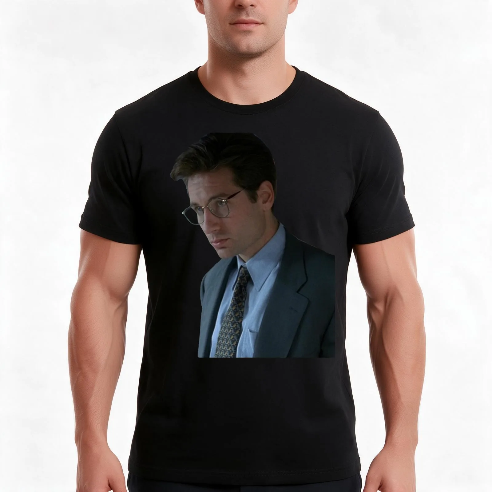 Fox Mulder - The X-Files T-Shirt Summer Casual Cotton Tee Oversized Streetwear Tops Vintage Graphic Print Unisex Men Women