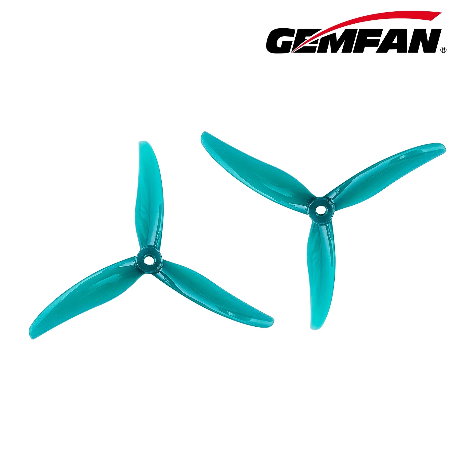 Wholesale Gemfan Freestyle 4S 5X3.6 3-Blade Props, 2CW 2CCW Per Pack, 25 Packs (50 Pairs), 5mm Shaft for FPV Freestyle