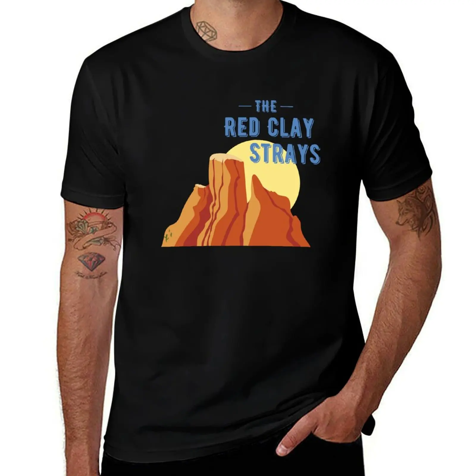 

T-Shirt man man Strays graphic t cotton The shirts graphic shirt Clay tees for t Red