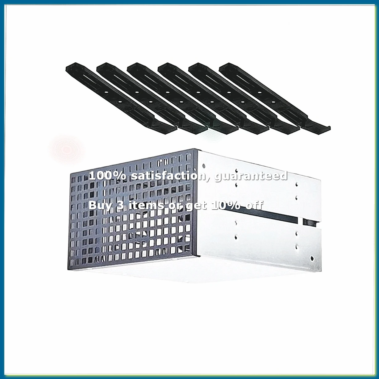 3-Bay Hard Drive Cage Rack 2xOptical Drive Space to 3x3.5 Inch Hard Drive Space 2 Chassis Drives in the Chassis-AD33