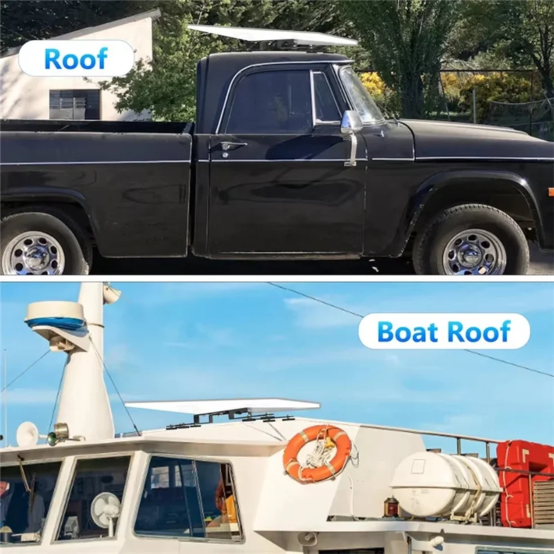 Hot-For Starlink Gen V3 Magnetic Roof Bracket,Heavy Duty Pivot Mount For Cars And Ships,Compatible With Standard Gen 3 Dish