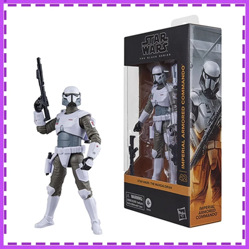 【IN SHELF】hasbro Star Wars Imperial Armored Commando The Black Series Christmas Gifts Genuine Action Figure Model Toys in Shelf