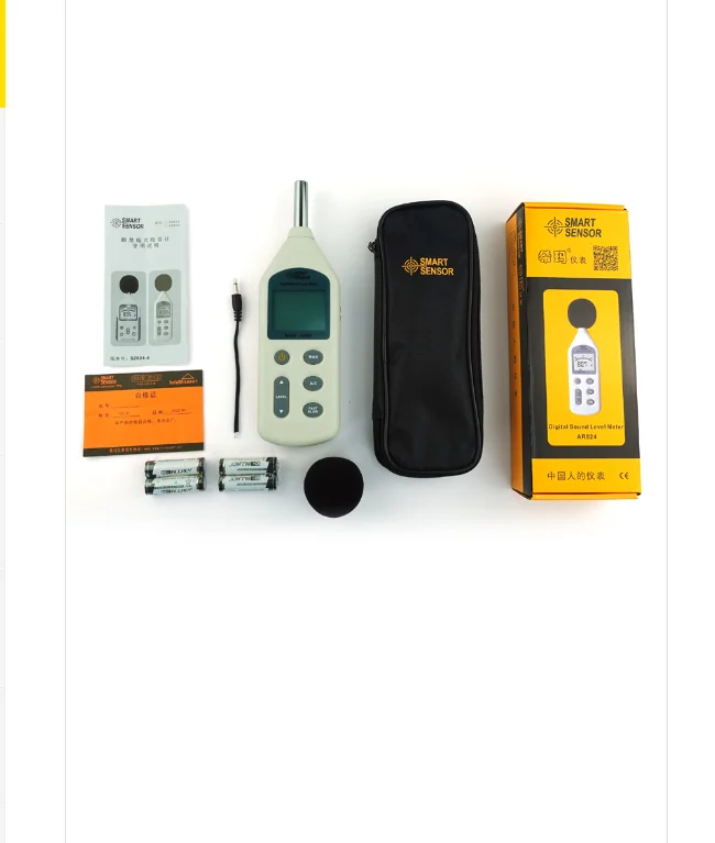 Digital Sound Level Meter Measure 30-130dB Noise dB Decibel Meter  AR824