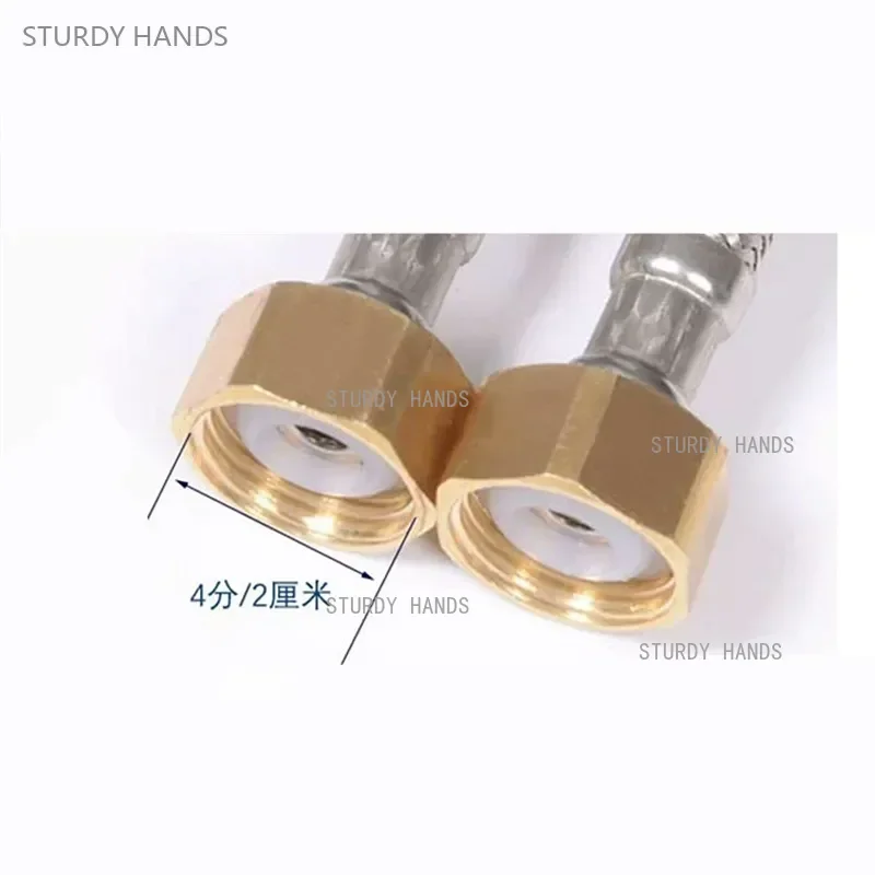 ソフト防爆蛇口パイプチップエクステンションロッド、ホットおよびコールドウォーターマニホールド、キッチンウォッシュ洗面器、2個