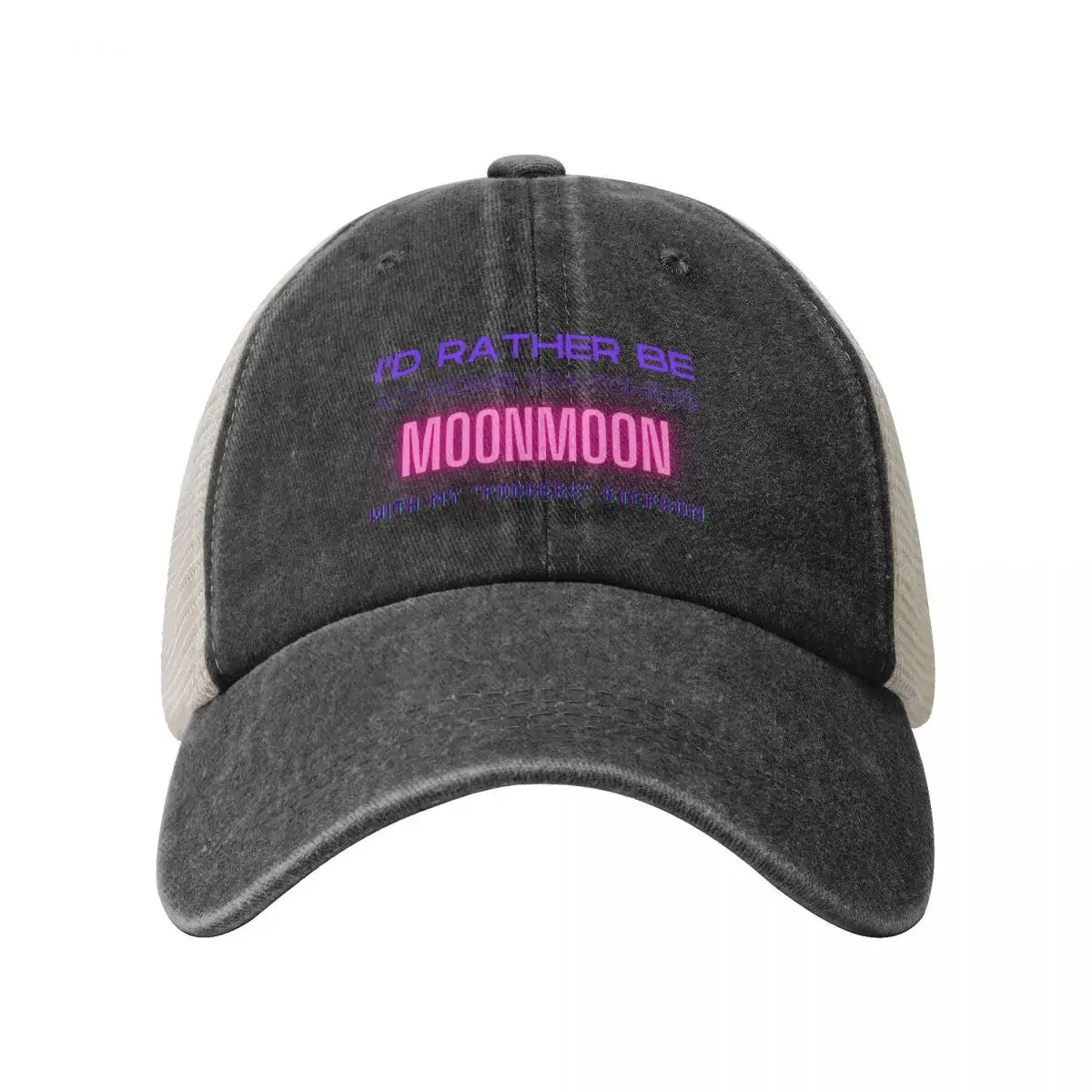 Moonmoon poggers stepson twitch youtube content creator Baseball Cap sun hat Bobble Hat Military Tactical Cap For Women Men's