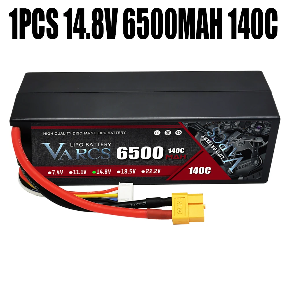 

VARCS Lipo Battery 7.6V 11.4V 7.4V 11.1V 15.2V 14.8V 22.2V 2S 3S 4S 6S 10000Mah 6300Mah 6500mAh 6200mAh 6750mAh 8400mAh 7000mAh