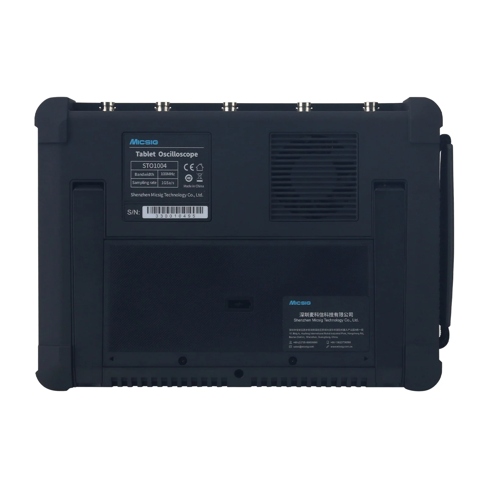 Micsig STO1004 4CH 100MHz 1GSa/s Smart Tablet Oscilloscope Digital Oscilloscope with 8 Inch Touch Screen