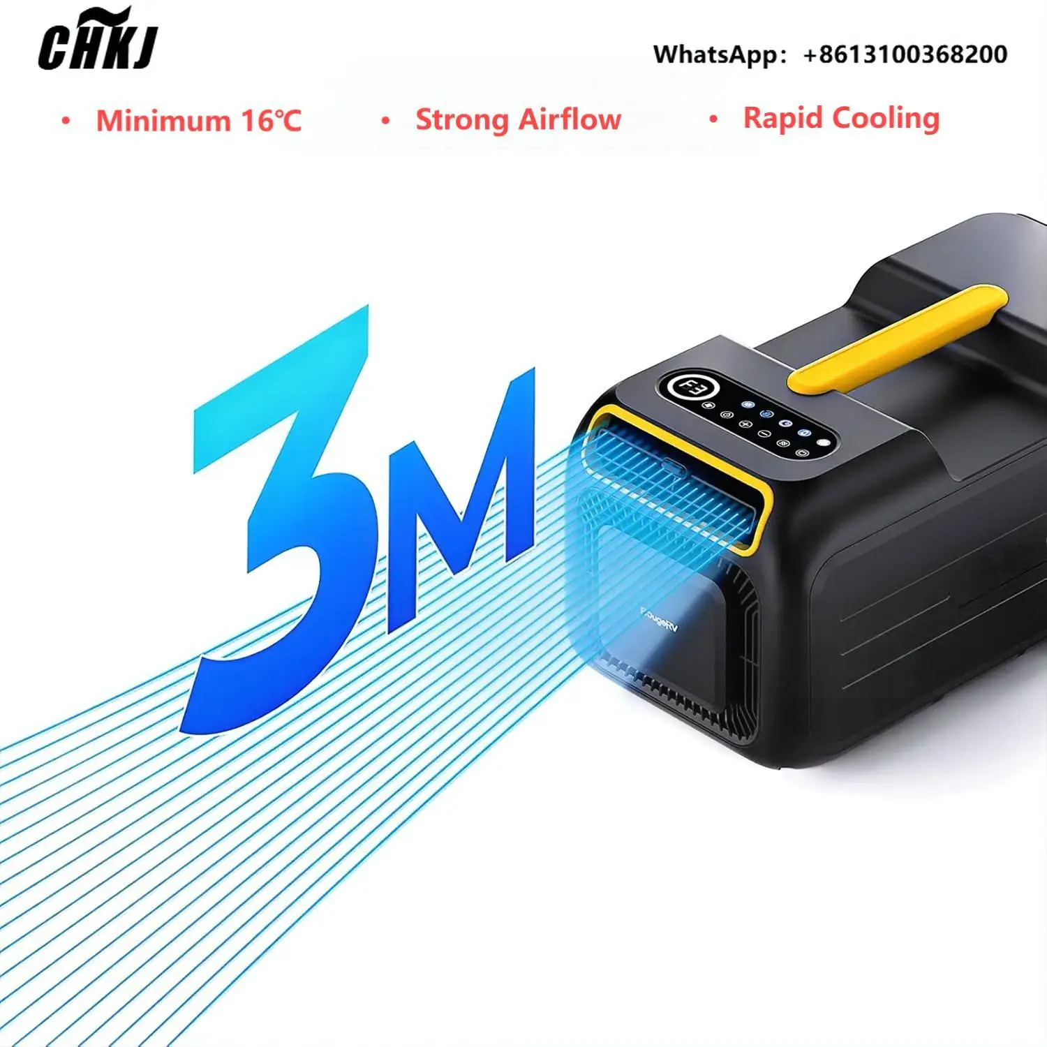 Portable Air Conditioner, Strong Cooling Mini AC for Camping, Multiple Functional Modes, Compact and Lightweight Room Cooler